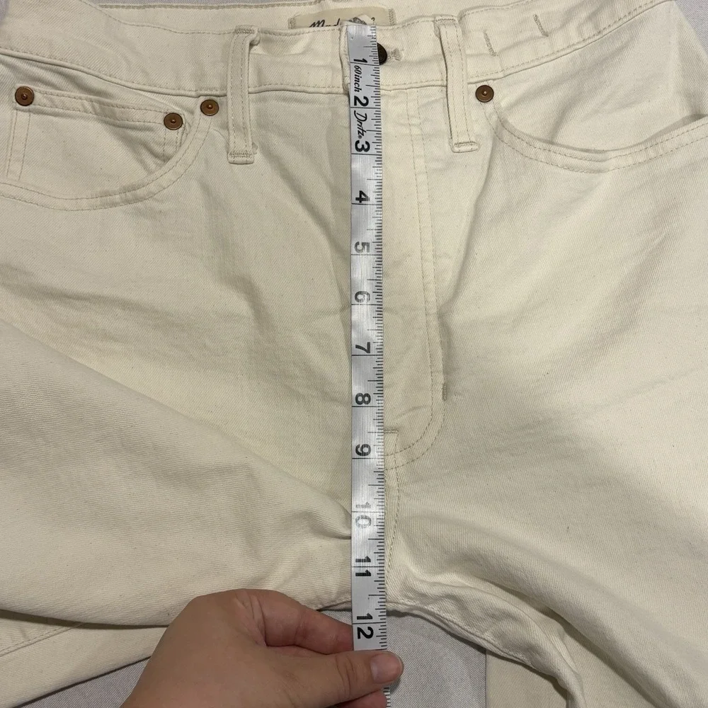 Madewell Balloon Jeans In Vintage Canvas Wash Size 27 Inseam 26" High Rise - Picture 12 of 16